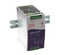 Mean Well WDR-240-48 240W Metálico Unidad de - Fuente de alimentación (240 W, 180-550, 47-63, 18 ms, 91%, Sobrevoltaje, Sobrecalentamiento, Sobrecarga, Cortocircuito)