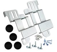 MEANHDAG SK-DH - Kit de apilamiento para lavadora y secadora Samsung de 24 pulgadas de ancho, solución de ahorro de espacio para juegos de lavadora apilables, todas las piezas incluidas