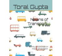 Means of Transport: Activity picture book on transport
