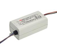 MeanWell APV-12-12 LED-Trafo Konstantspannung 12W 0-1A 12 V/DC no dimmbar, Überlastschutz