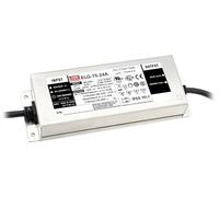 MeanWell ELG-75-48AB-3Y - Controlador LED (voltaje constante, 76,8 W, 800 mA, 1,6 A, 43,2 - 52,8 V/CC, 3 en 1 Dim)