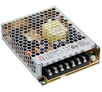 MEANWELL LRS-100-12 - Fuente de alimentación (12 V, CC), Color Negro