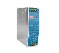 Mean Well Fuente de alimentación NDR-120-24 120 W (24 V, 5 A) DIN-Rail