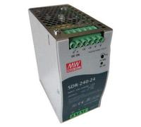 MeanWell SDR-240-24 - Fuente de alimentación (24 V, 10 A, 240 W)