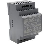 MeanWell - Transformador de raíl industrial de 60 W - Barra guía DIN Rail Power Supply universal (12 V 4,5 A)