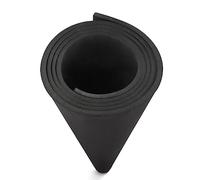 MEARCOOH Espuma EVA Negra 8mm, 150cm*90cm Cosplay Espuma EVA Grande, 1PCS Esponja EVA Densidad 86kg/m3 para Cosplay, Manualidades, Proyectos DIY (Negro 8mm)