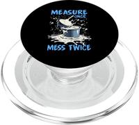 Measure once mess twice PopSockets PopGrip para MagSafe