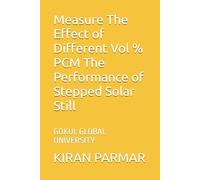Measure The Effect of Different Vol % PCM The Performance of Stepped Solar Still