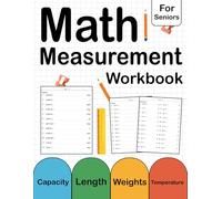Measurement Math Workbook For Seniors With Answers Key: Measurement Practice Workbook For Seniors With 2000 Exercises | Measurement Worksheets For Seniors