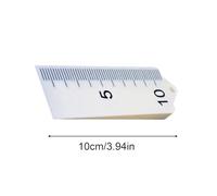 Measuring Ruler, Door Gap Measuring Tool for Home, Portable Design with Precision Function, Checker Tools for, Renovation, Workshop, Window Fitting, Woodworking and Machinery Use, 3.94 Inches