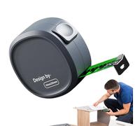 Measuring Tape, Retractable Tape, Self Locking, High Precision, Portable Design, 3.23x1.57x3.23 Inches, Multipurpose Measure Tool for Home Improvement, Construction