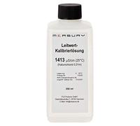 Measury Solución de Calibración EC de la Conductividad de 1413 µS 250ml Solución Tampón Líquido de Calibración
