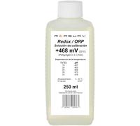Measury Solución de calibración Redox 468 mV - 250 ml, fabricada en Alemania - ORP solución de calibración solución tampón líquido de calibración