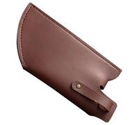 Meat Cleaver Cover, PU Leather Meat Cleaver Sheath, Waterproof Wide knifes Protectors, Durable Butcher Chef knifes Edge Guards, Waterproof Protective Sleeve, Reusable, Anti-Puncture For Vegetable