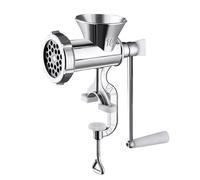 Meat Grinder Sausage Stuffer - Manual Aluminum Alloy Meat Mincer, Heavy-Duty Table Mount Device | Sausage Filling Tool, Large Grinding Machine for Pork Beef, Home Kitchen Processing Equipment