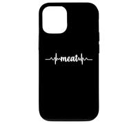 Meat Heartbeat ECG | Burger Steak Bacon Lover Carnivore Carcasa para iPhone 12/12 Pro