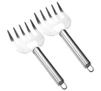 Meat Shredding Claws - 2 Pieces Ergonomic Cooking Tool, Pulled Pork Claws, Meat Shredder Claw, Food Shredding Fork For Barbecue Cooking Chichen Restaurant Beef Father Chief Husband Dad