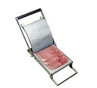 Meat Tenderizer Press - Manual Beef & Poultry Tenderizing Tool, Kitchen Meat Tenderizer with Ergonomic Handle, Home Cooking Accessory, Farmhouse Restaurant Bbq Tool, Picnic Camping Grill for Food Prep