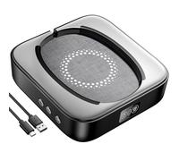 meatanty Jiggler mecánico de ratón - Alfombrilla de ratón con Movimiento mecánico con Pantalla LED, patrón y Botones de Encendido/Apagado, simulador de Movimiento del ratón y Mantiene la PC Activa