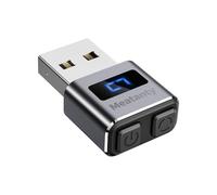 meatanty Juguete de ratón pequeño de metal, movimiento de ratón USB indetectable, movimiento automático con pantalla, dispositivo de movimiento de mouse de 3 modos, mini agitador de juguete para