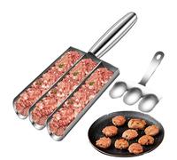 Meatball Maker Mold - Stainless Steel Durrable Meatball Shape Ball Maker - Comfortable To Hold Meat Baller Spoon, Kitchen Utensils & Gadgets, Meat Baller Scoop Tool, Home Cooking Tools For Cookie Dou