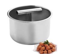 Meatball Shaper,Stainless Steel Press with 6/12 Hole Trays,Home Cooking | Durable Steel Meatball Maker,Easy Press Action,Multi-Batch Cooking,Fast Shaping,Kitchen Gadget,Cookware