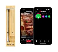 MEATER Pro / 2 Plus: el termómetro inteligente para carne de próxima generación, resistente al calor hasta 550 °C, alto alcance, 100% impermeable, tecnología multisensor, para cocina y barbacoa
