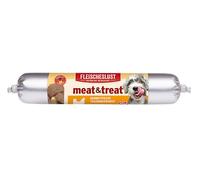 MEATLOVE Salchicha Entrenamiento Perro Ave de Corral 100%, 80 g, Perro