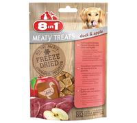 Meaty Treats Snack liofilizzati con anatra e mela 8 confezioni da 50g 8in1