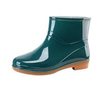 Meaunzyl Botas De Agua Mujer Chelsea Anchas Cortas Wellington Boots Tobillo Boots Senderismo Flexible Y Antideslizante Botines De Goma Rain Boots Impermeables Cortavientos Zapatos De Trabajo