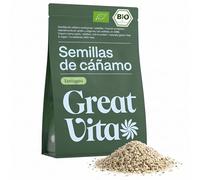 MeaVita Semillas de Cáñamo Peladas Bio 1kg, Semillas Cañamo Ecológicas Origen UE Crudas, Hemp Seeds para Batidos, Bowls, Yogur, Snack Keto, Ricas en Omega-3, Vegano, Sin Gluten, Sin OGM
