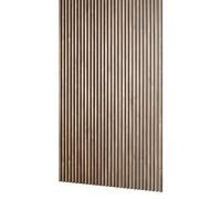 MEBANO. Lote de 12 Paneles de Pared MDF Efecto Madera 240 x 3 cm Roble Stirling Lamas Decorativas Revestimiento de Pared y Techo