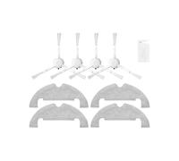 MEBSJY Compatible con Xiaomi Robot Vacuum X10, Piezas de Robot Aspirador, Repuesto de Cepillo Lateral Principal, Filtro Hepa, paño de fregona, Accesorios for Bolsa de Polvo(Color:Set 13)