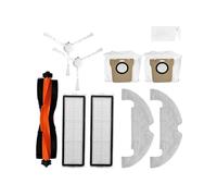 MEBSJY Compatible con Xiaomi Robot Vacuum X10, Piezas de Robot Aspirador, Repuesto de Cepillo Lateral Principal, Filtro Hepa, paño de fregona, Accesorios for Bolsa de Polvo(Color:Set 1)