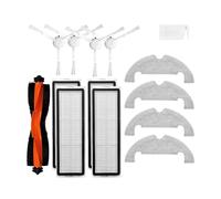 MEBSJY Compatible con Xiaomi Robot Vacuum X10, Piezas de Robot Aspirador, Repuesto de Cepillo Lateral Principal, Filtro Hepa, paño de fregona, Accesorios for Bolsa de Polvo(Color:Set 7)