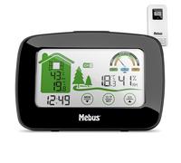 Mebus funkgesteuerte wetterstation mit außensensor, thermometer/hygro