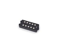 MEC MM-Style - Pickup de bajo (5 cuerdas, cuello negro), color negro