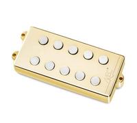 MEC - Pastilla pasiva para bajo (cubierta de metal, 5 cuerdas), color dorado