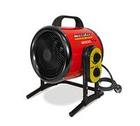 Mecafer mh3000vt - Calefactor turbo de 3000 W para 40 m²