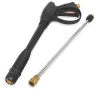 Mecafer - Pistola de lavado (275 bar, máximo, entrada M22 M, con extensión desenroscable con acoplador rápido