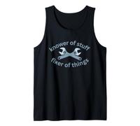 Mecánica Conocedor de Cosas Fixer of Things Funny Men Man Dad Camiseta sin Mangas