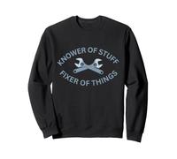 Mecánica Conocedor de Cosas Fixer of Things Funny Men Man Dad Sudadera