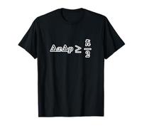 Mecánica cuántica Principio de incertidumbre Física Regalo Camiseta