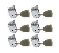 Mecánica de afinación de guitarra, conjunto de piezas de repuesto para cabezas de afinación, mecánicas de bloqueo, para músicos aficionados apasionados estudio taller rendimiento