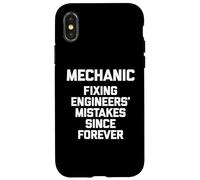 Mecánico: Arreglando los Errores de los Ingenieros Desde Siempre -Mecánico Carcasa para iPhone X/XS