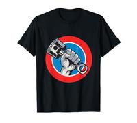 Mecánico de coche, pistón elevador, motor, taller de coche, regalo Camiseta