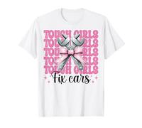 Mecánico De Coches Chica Garaje Llave Mamá Chicas Rudas Camiseta