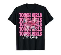 Mecánico De Coches Chica Garaje Llave Mamá Chicas Rudas Camiseta