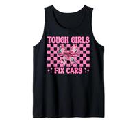 Mecánico De Coches Chica Garaje Llave Mamá Chicas Rudas Camiseta sin Mangas
