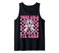 Mecánico De Coches Chica Garaje Llave Mamá Chicas Rudas Camiseta sin Mangas